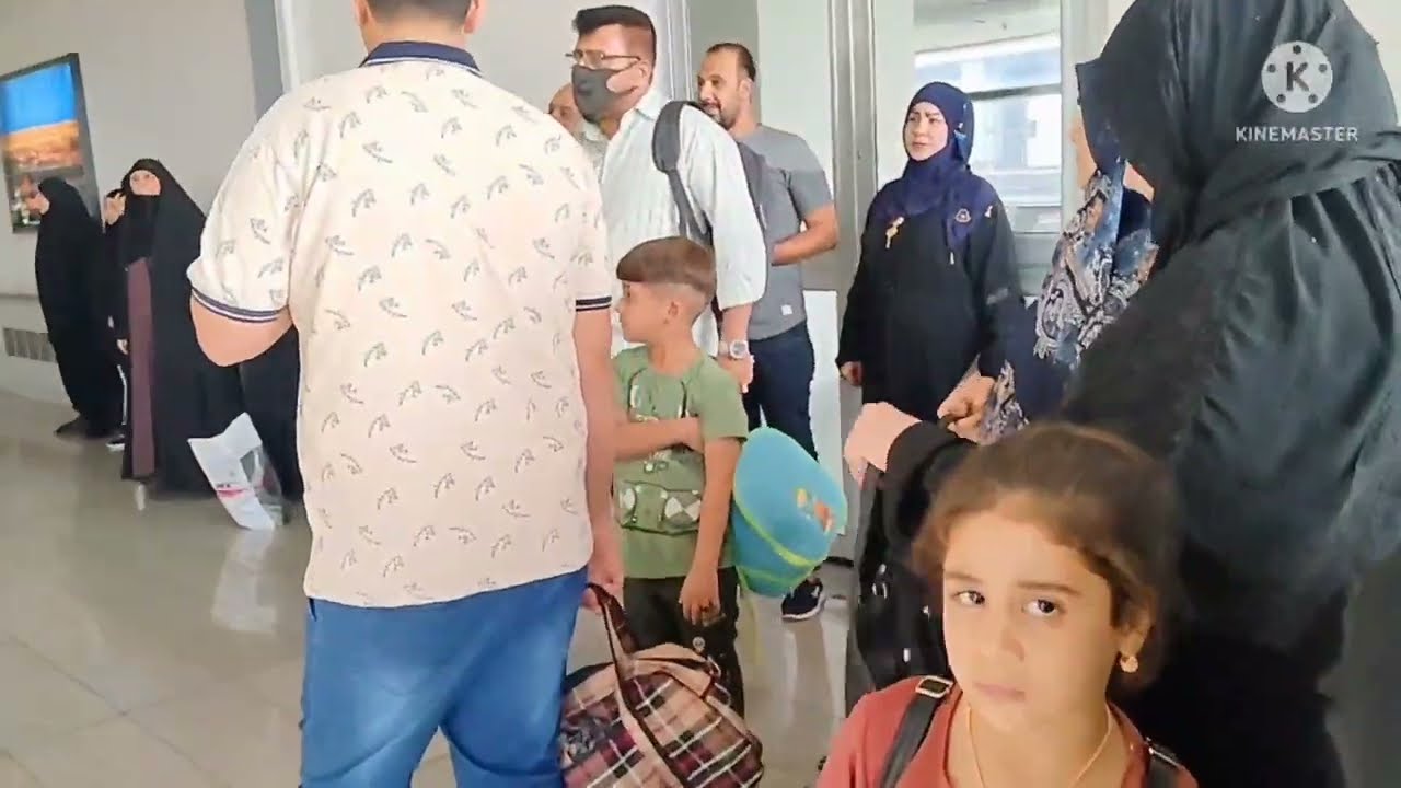 رحلتنا من العراق الى ايران الجزء الاول 🌹♥️🤲