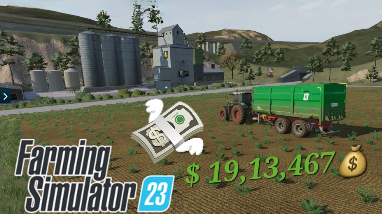 Sold Crops at Highest Price in FS23 | Earned $19,13,467 | Big Profit Farming! | #fs23