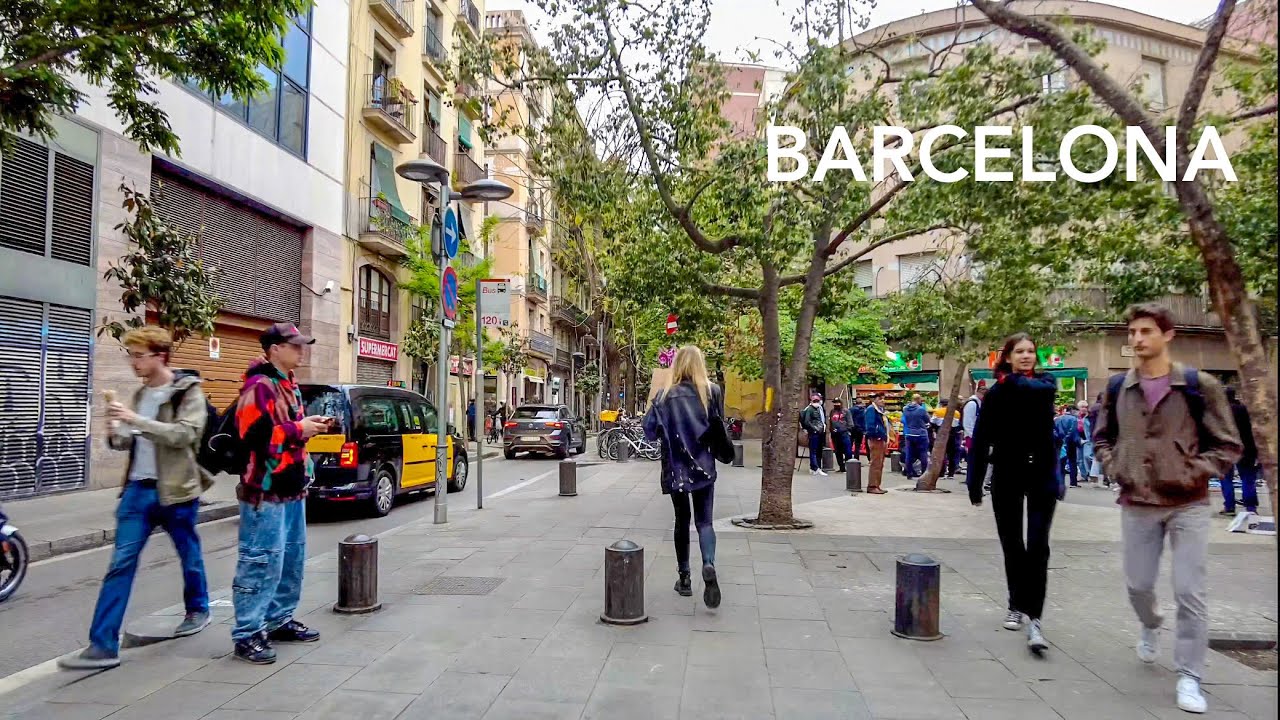 Barcelona, Spain 🇪🇸 May 2022 - 4K-HDR Walking Tour