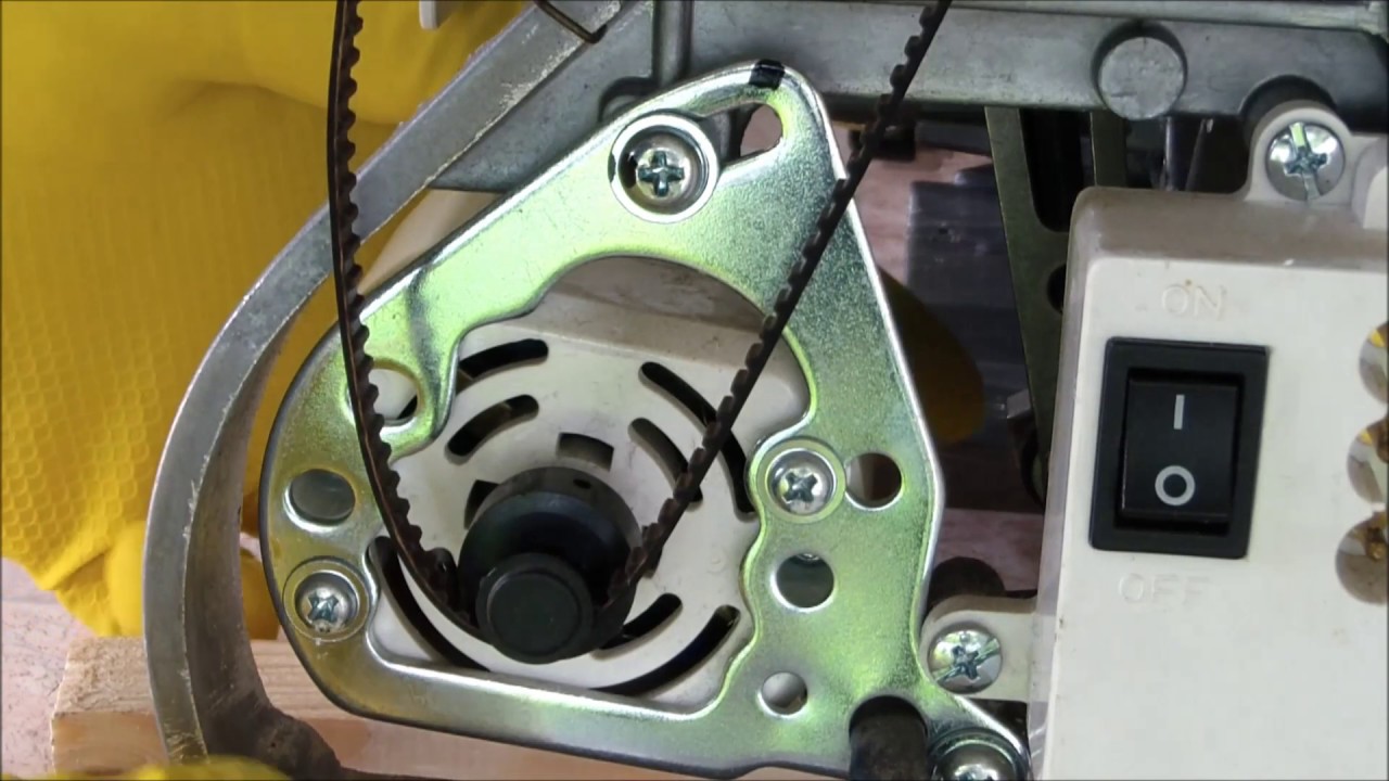 How to Replace a Sewing Machine Motor Drive Belt