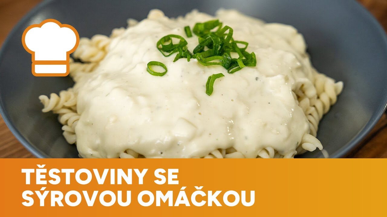 Rychlé těstoviny se sýrovou omáčkou přijdou vhod, když nemáte času nazbyt