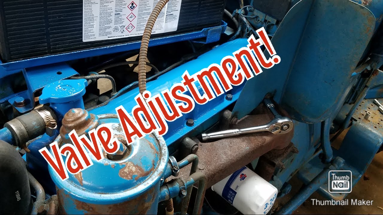 Ford 5000 Valve Adjustment!