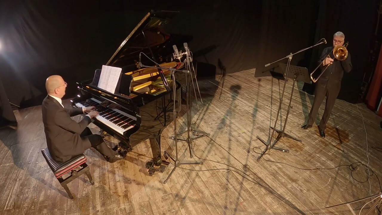 C.Ferrigno Three Vocalise for Trombone and Piano.Mario Tammaro Trombone