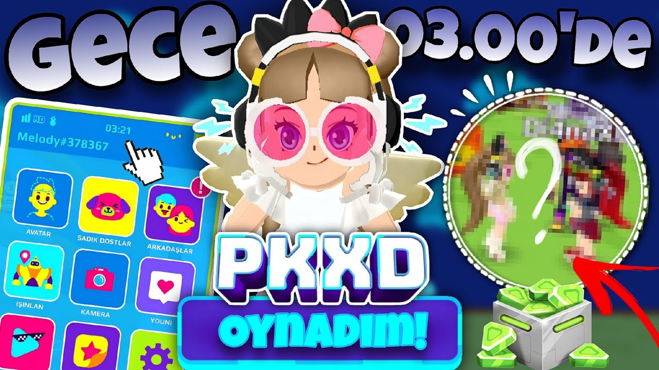 GECE 03.00'DE PK XD OYNADIM!🤷🏼‍♀️💥/ KİMİNLE TANIŞTIM ??💙 | @ItsMelodyPKXDৎ  W/@Di4naXD 🐣🤏🏻