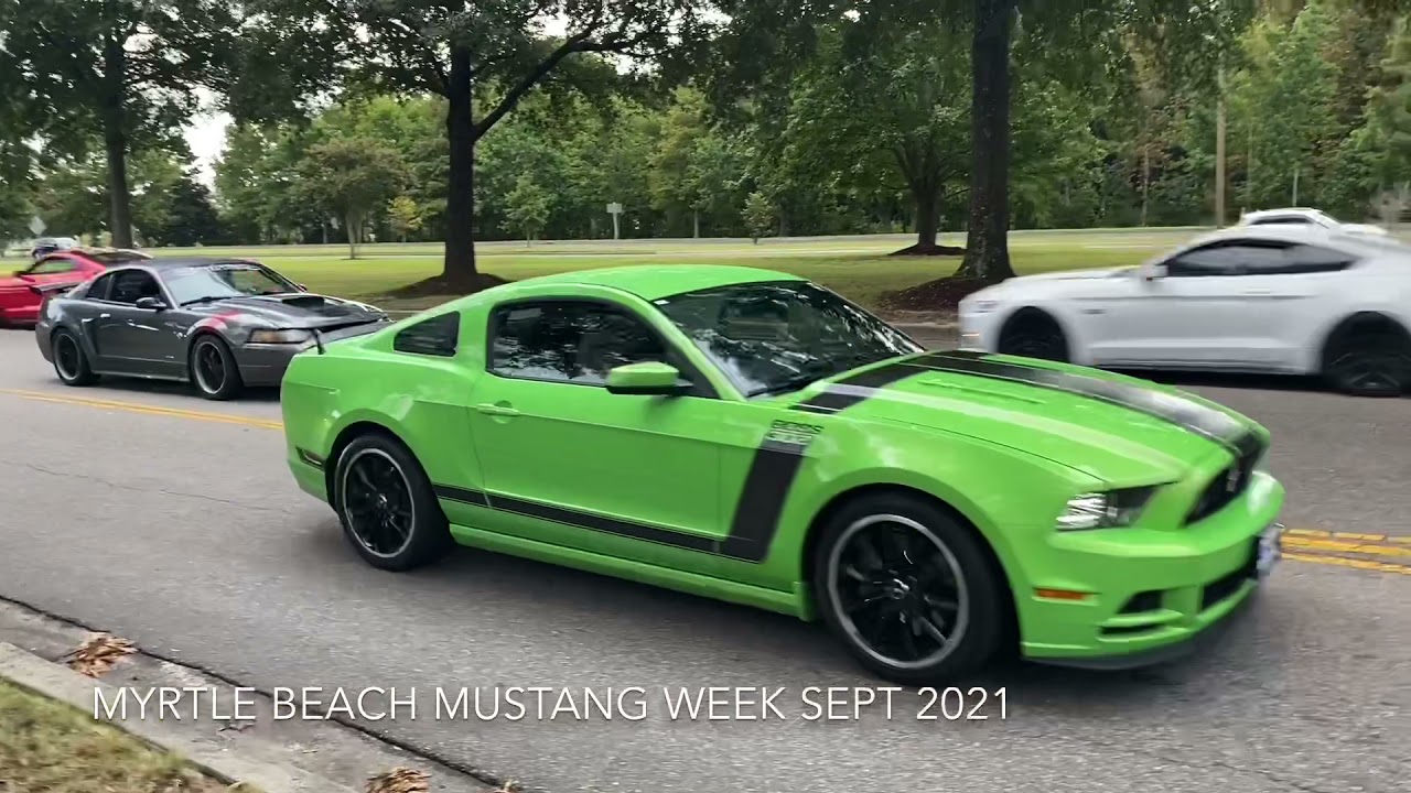 2021 Myrtle Beach Mustang Week Morning Cruise