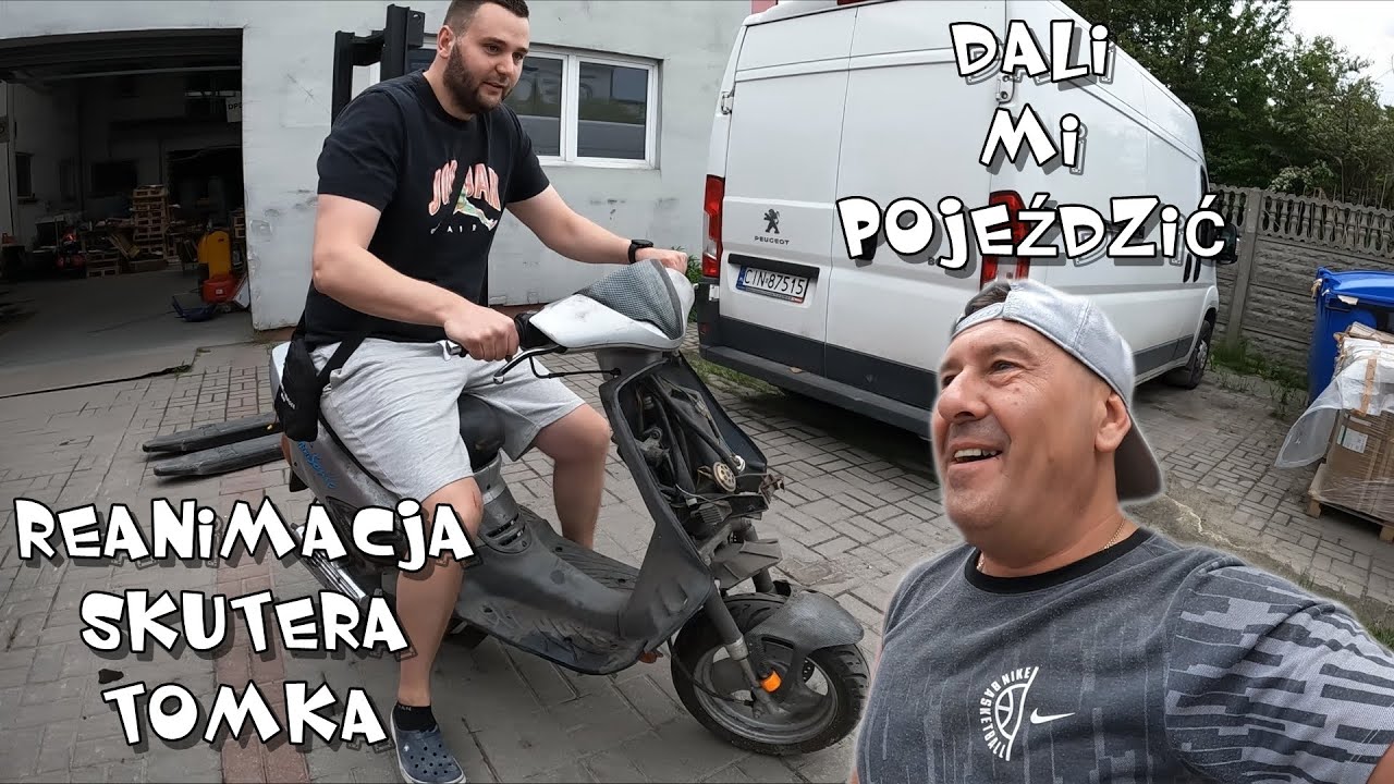 Reanimacja Nowego skutera Tomka ! Adly 100 cc