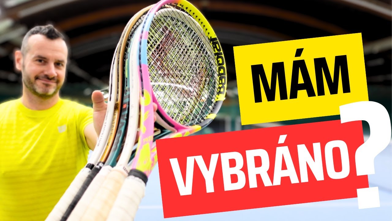 Vybral jsem si NOVOU tenisovou RAKETU? 1. 4. 2024 #tenis