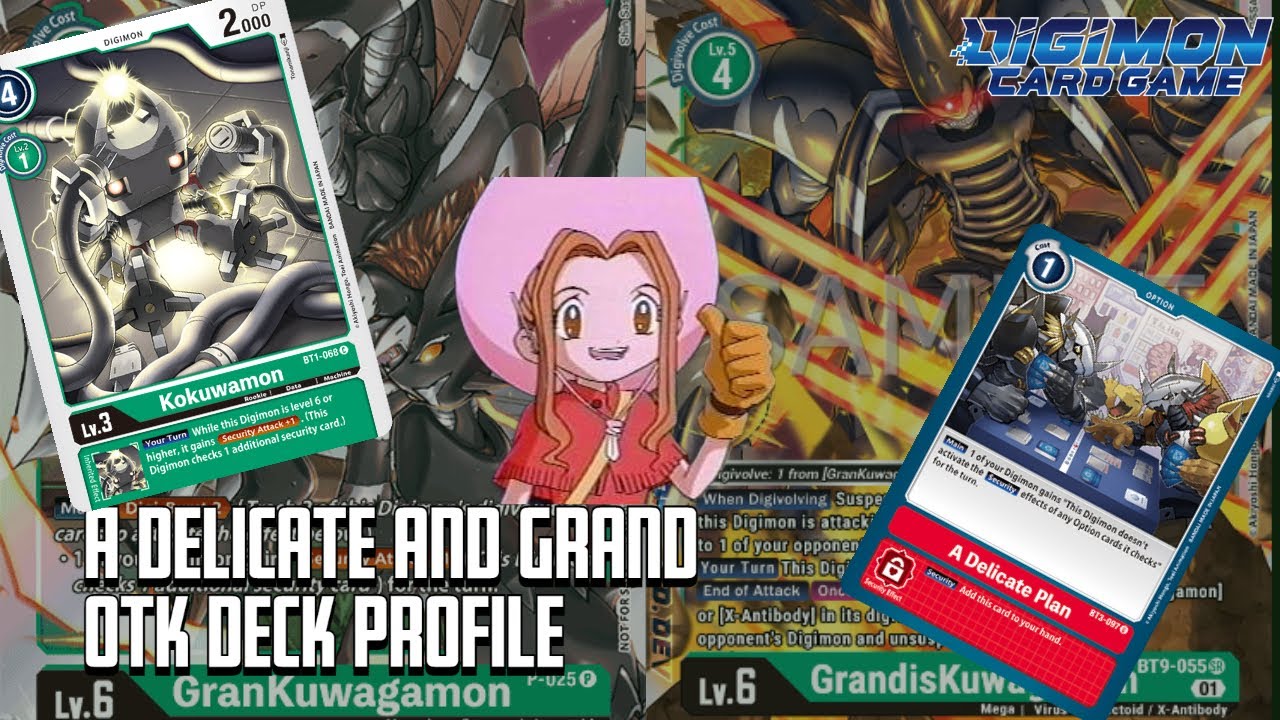 Digimon BT9 TCG Regional Deck: Green OTK with ADP!!!