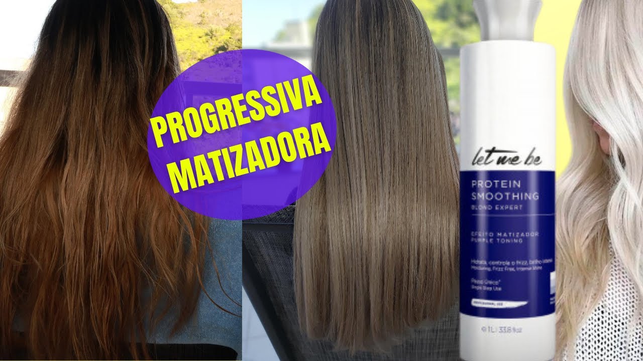 Progressiva ESPECIAL para Cabelo LOIRO - LET ME BE