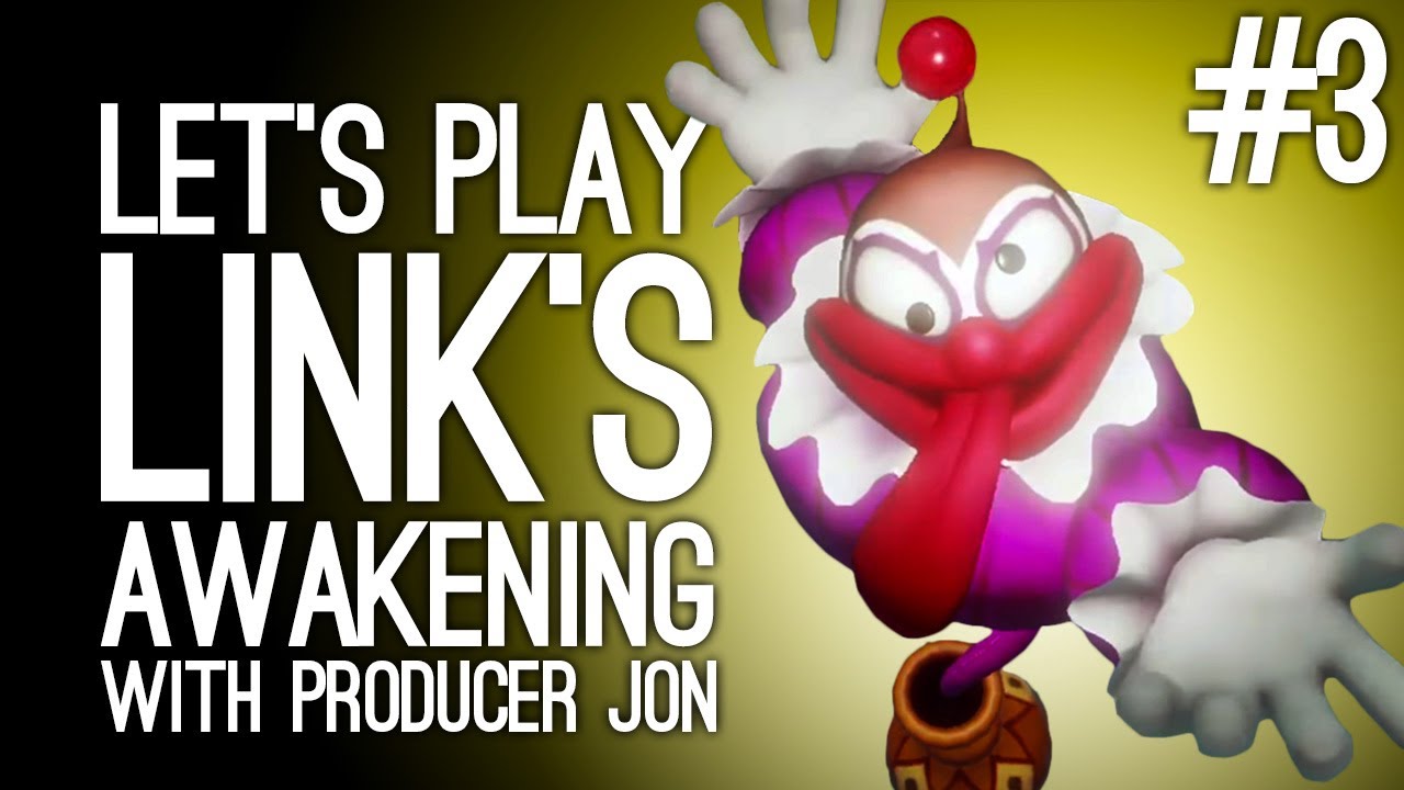 Игровой процесс Link's Awakening на Switch: Link's Awakening с продюсером Джоном, часть 3 — ЭТО Н...