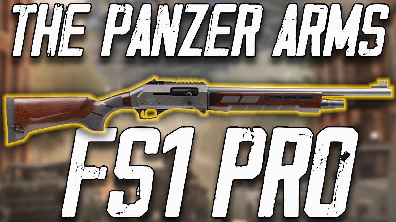 Складное ружье Panzer FS1 Pro из турецкого ореха