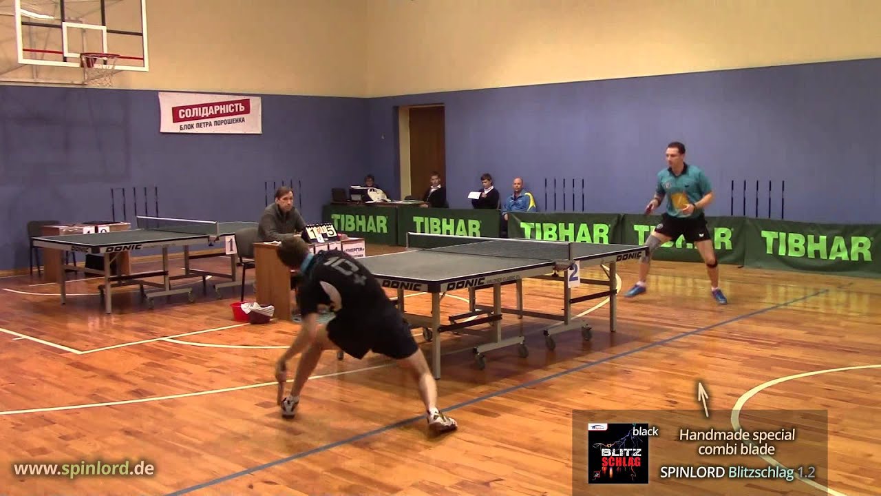 Kalachevskiy (with Spinlord Blitzschlag) - Chernobaev at Super league of Ukraine CTTC, February 2016