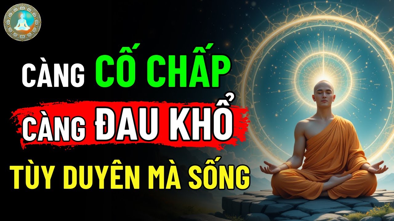 NỬA ĐỜI SAU TÙY DUYÊN MÀ SỐNG – CÀNG CỐ CHẤP, CÀNG ĐAU KHỔ | Tâm Ý Đạo