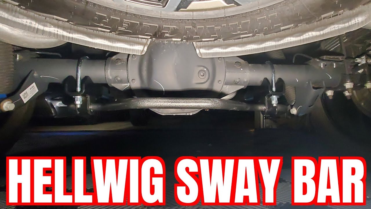 2022 Chevy Silverado - Hellwig Rear Sway Bar Install!