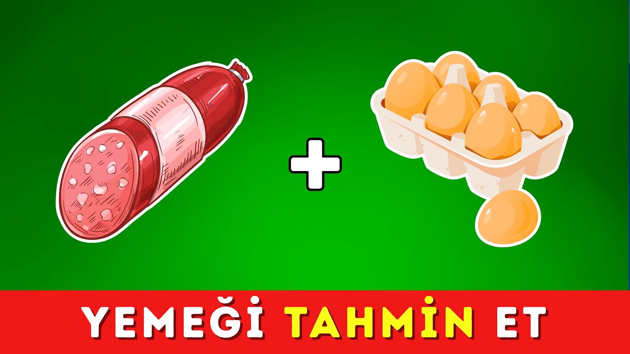 Emojilerle Yemeği Tahmin Et❗🍽️🍕🍜 32 Eğlenceli Soru!🍳🍲 🍔 Kaçını Doğru Bulacaksın? 🤔🏆