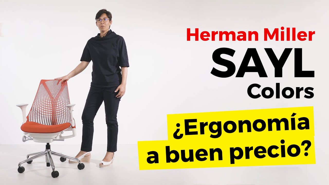 ¿Una silla ergonómica a buen precio? Silla SAYL Colors de Herman Miller
