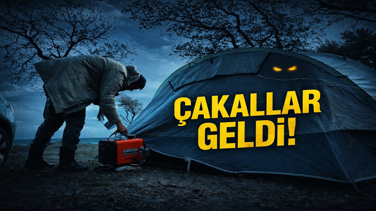 Kampta Her Şey Ters Gitti | 2 Gece Dondum | Çakallar Geldi! Anten Kırıldı | Amatör Telsiz Aktivitesi