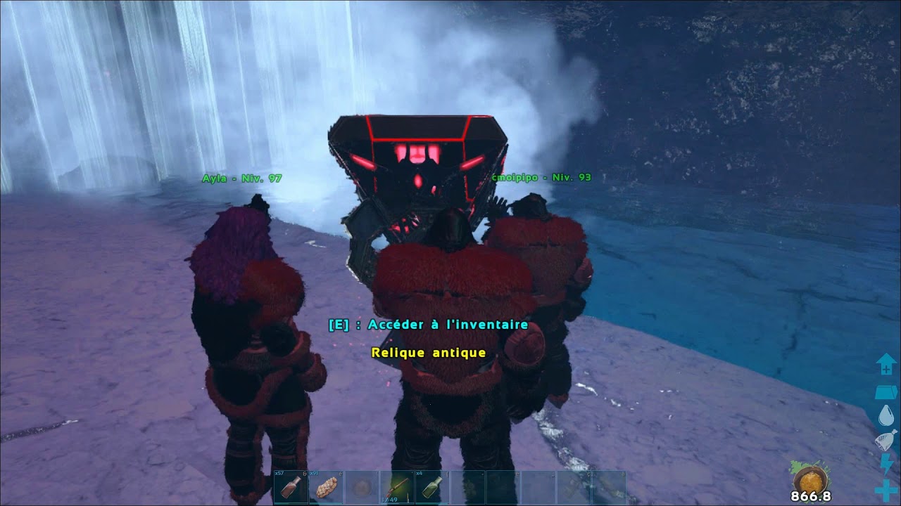 Ark Ragnarok Grotte des Glaces - Serveur de Nessendyl Gaming