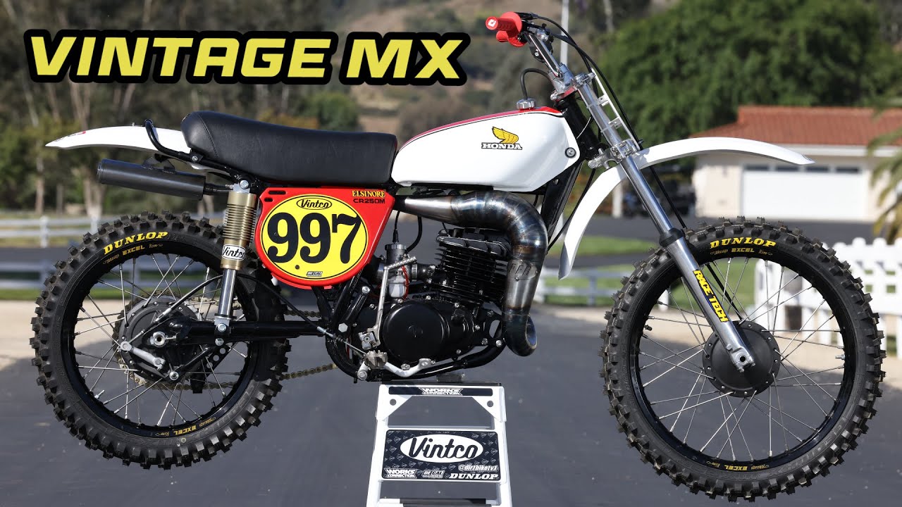 Honda Elsinore CR 250 1975 года — винтажная сборка MX