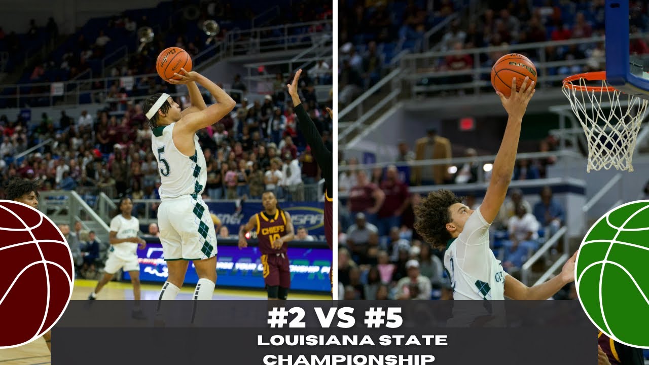 Ponchatoula #2 Vs Natchitoches Central #5 | Louisiana State Championship Division 1 Non-Select 🔥🏀