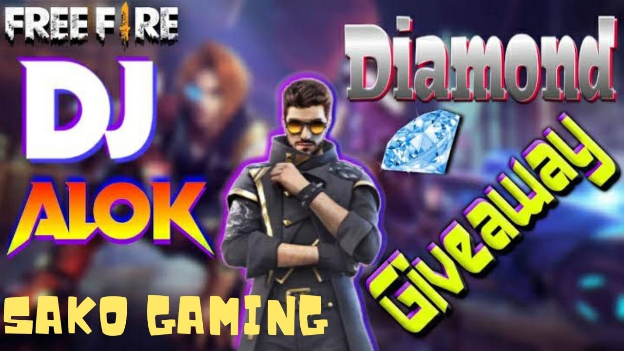 Free Fire Live GiveAway |Unlimited Diamonds And Dj ALok Giveaway  On Live Stream|
