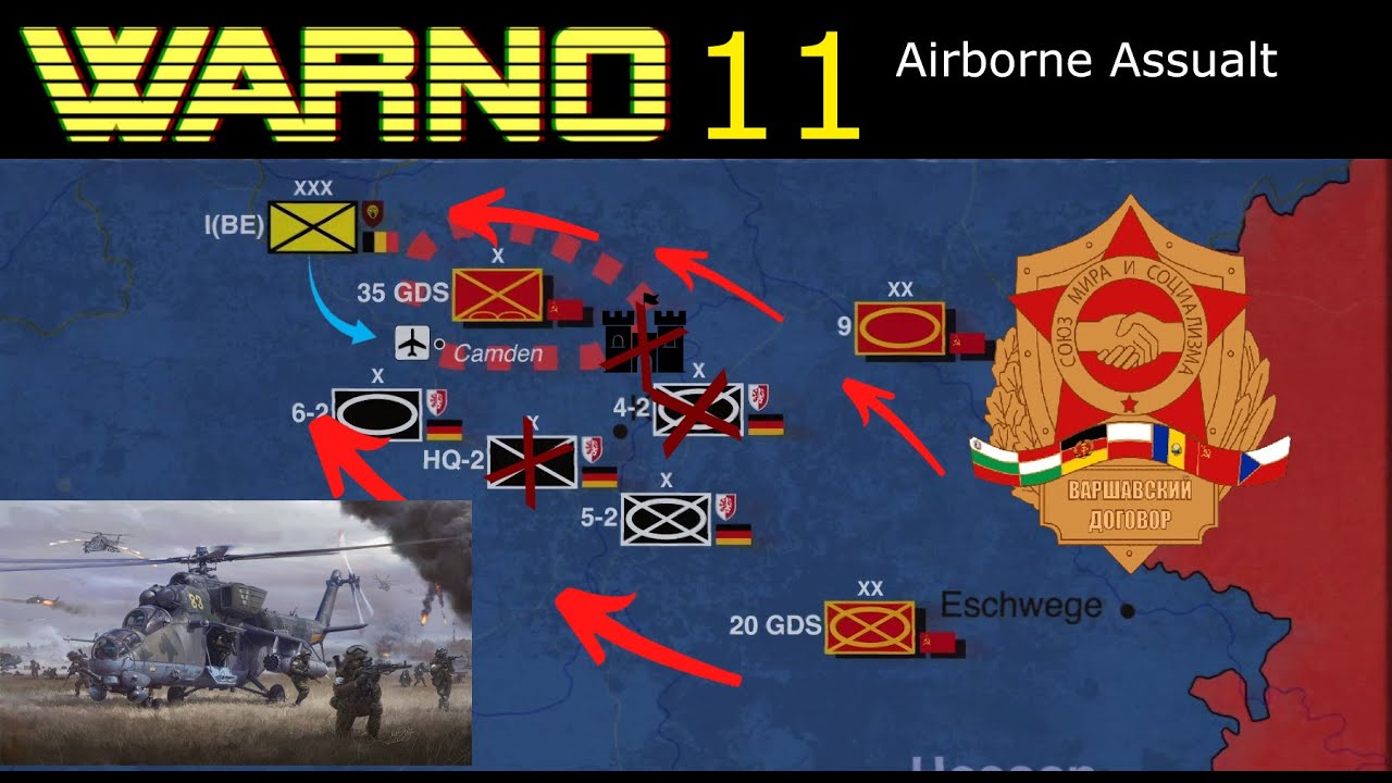 LETIŠTĚ OPĚT POD ÚTOKEM | WARNO Campaign - Airborne Assualt #11 (PACT)