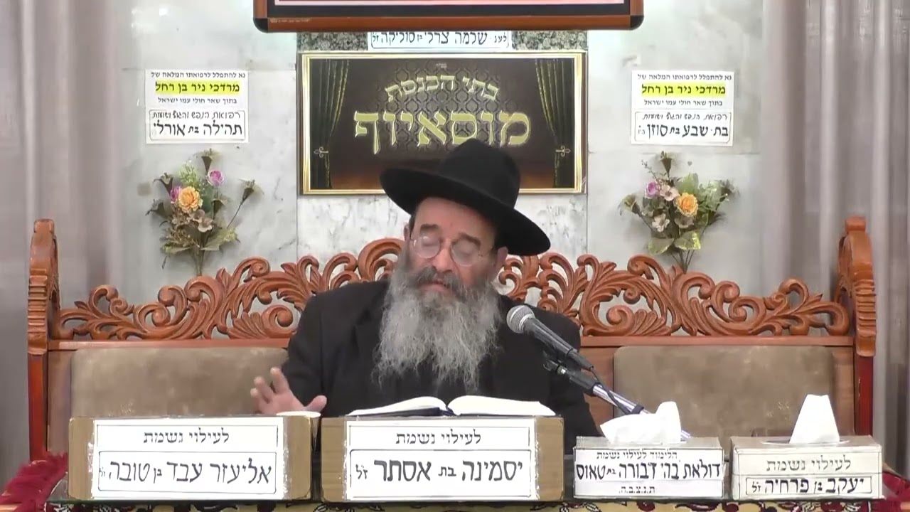 הרב אליהו רביע  •  פרשת משפטים