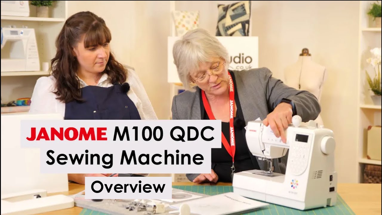Janome M100 QDC Sewing Machine Overview