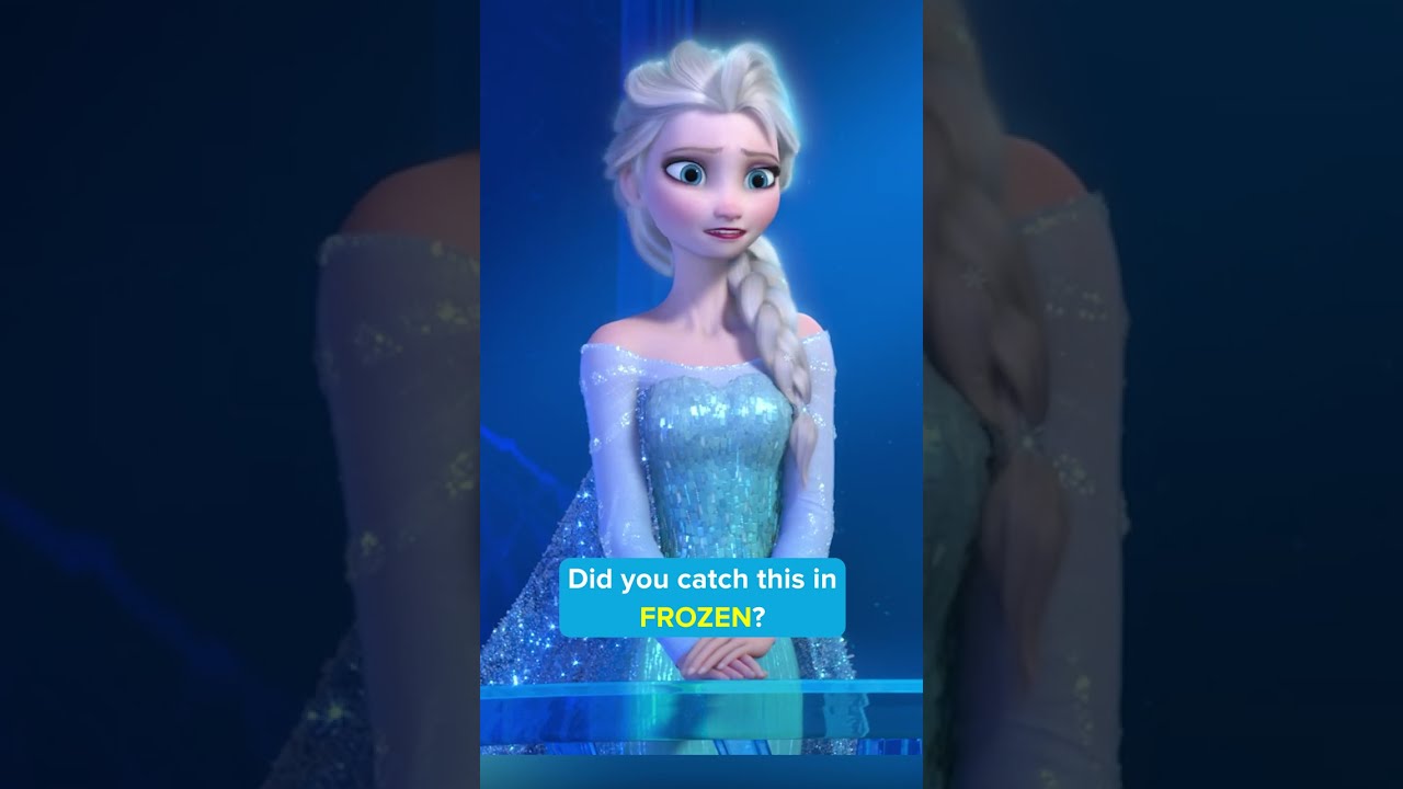 Did you catch this in FROZEN