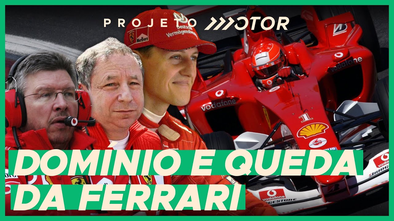 DOMÍNIO E QUEDA DA FERRARI NA F1 NOS ANOS 2000 EM 6 CAPÍTULOS