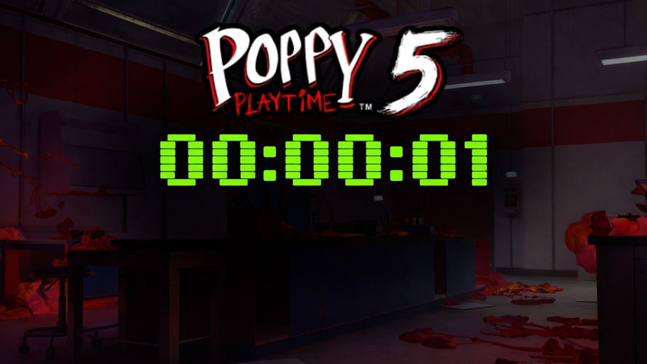 POPPY PLAYTIME 5 - Contagem REGRESSIVA para o TRAILER de GAMEPLAY