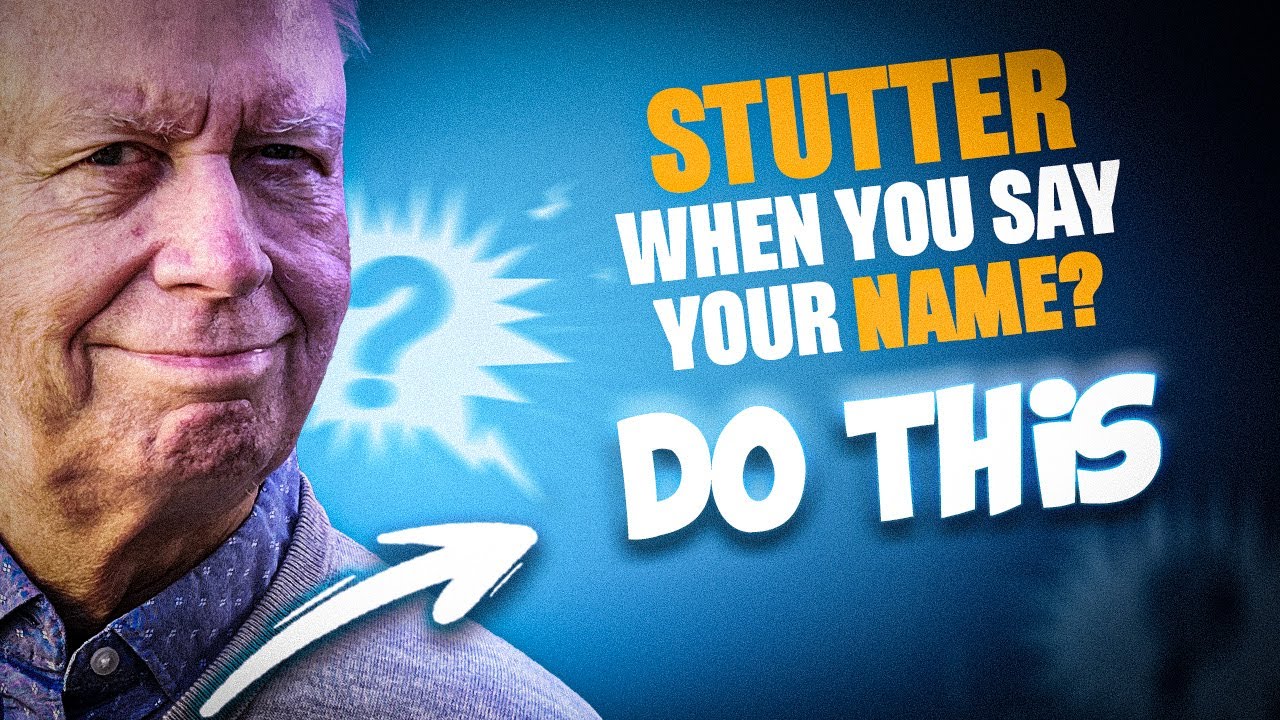 Stutter When You Say Your Name? Try THIS