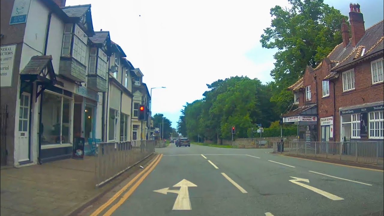 Driving along the A55 in North Wales from Bangor to Llanfairfechan - 30/5/24 // dashcam footage
