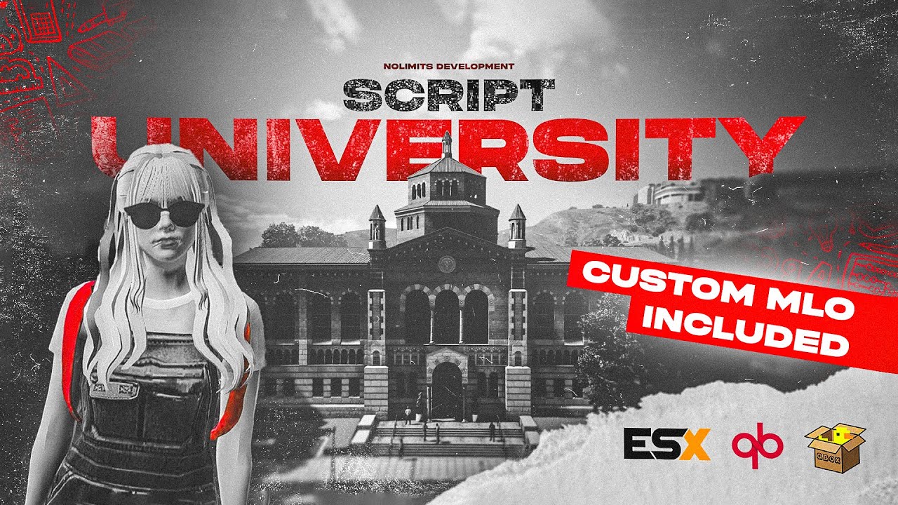 [19,99&euro;] The ULTIMATE University RP Script for FiveM | Director, Teachers, Students & More!