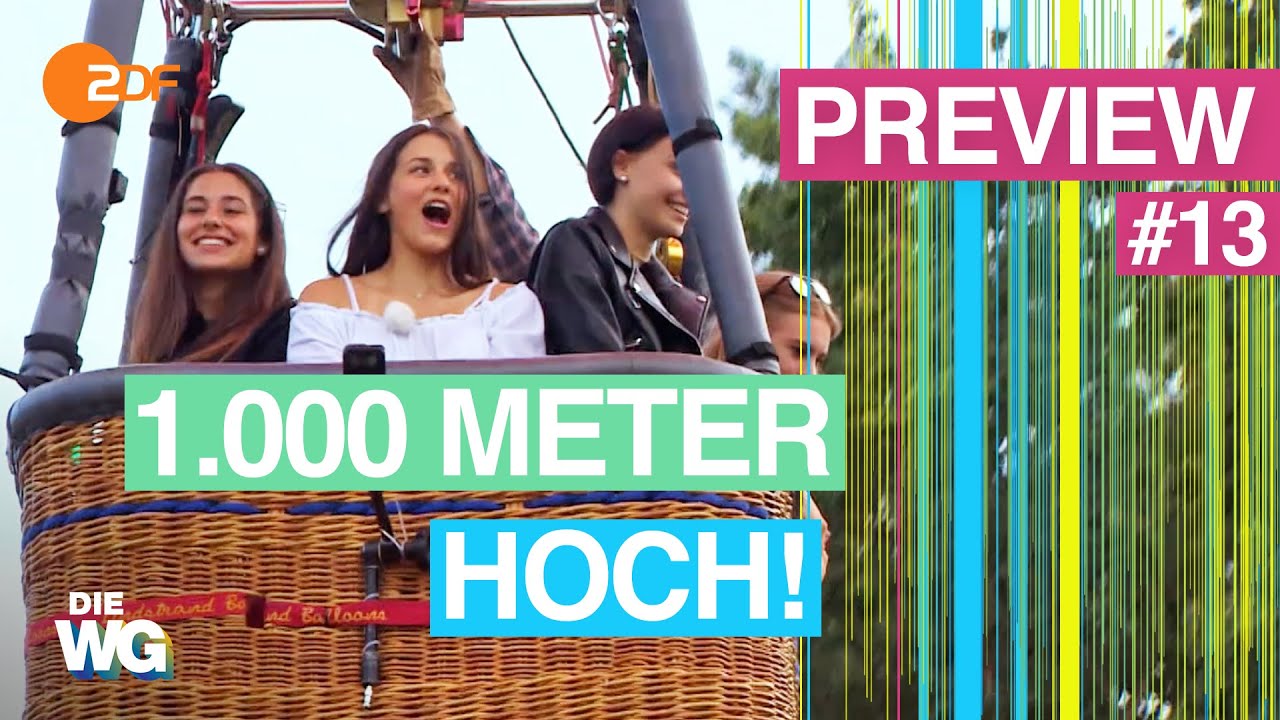 SCHLIMMER als der FALLSCHIRM-SPRUNG? 😟🤔 Folge 13 - SNEAK PREVIEW | Die Mädchen-WG: Im Schloss am See
