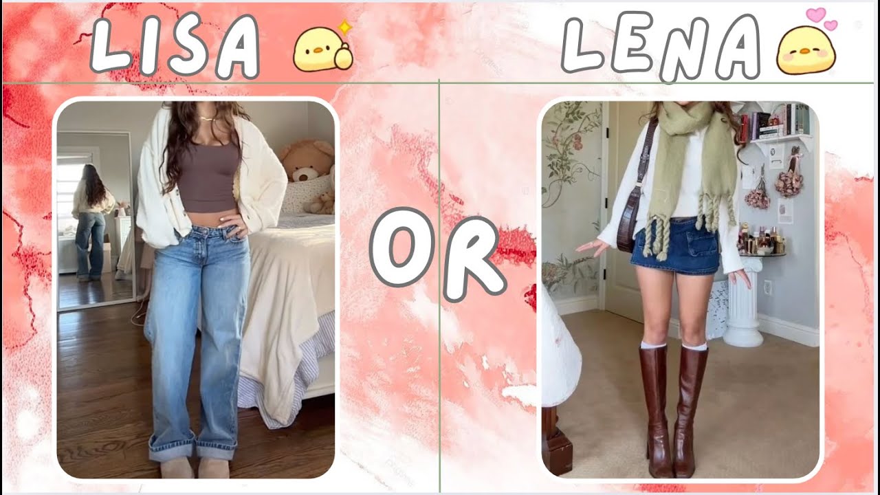 Lisa or lena cute and trendy outfit inspo ♥️ 