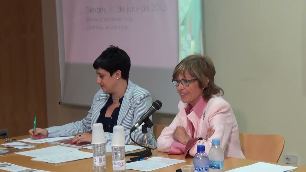 Tertulies d´ Art. Biblioteca Montserrat Roig. Sant Feliu de Llobregat 2013. FDFVIDEO