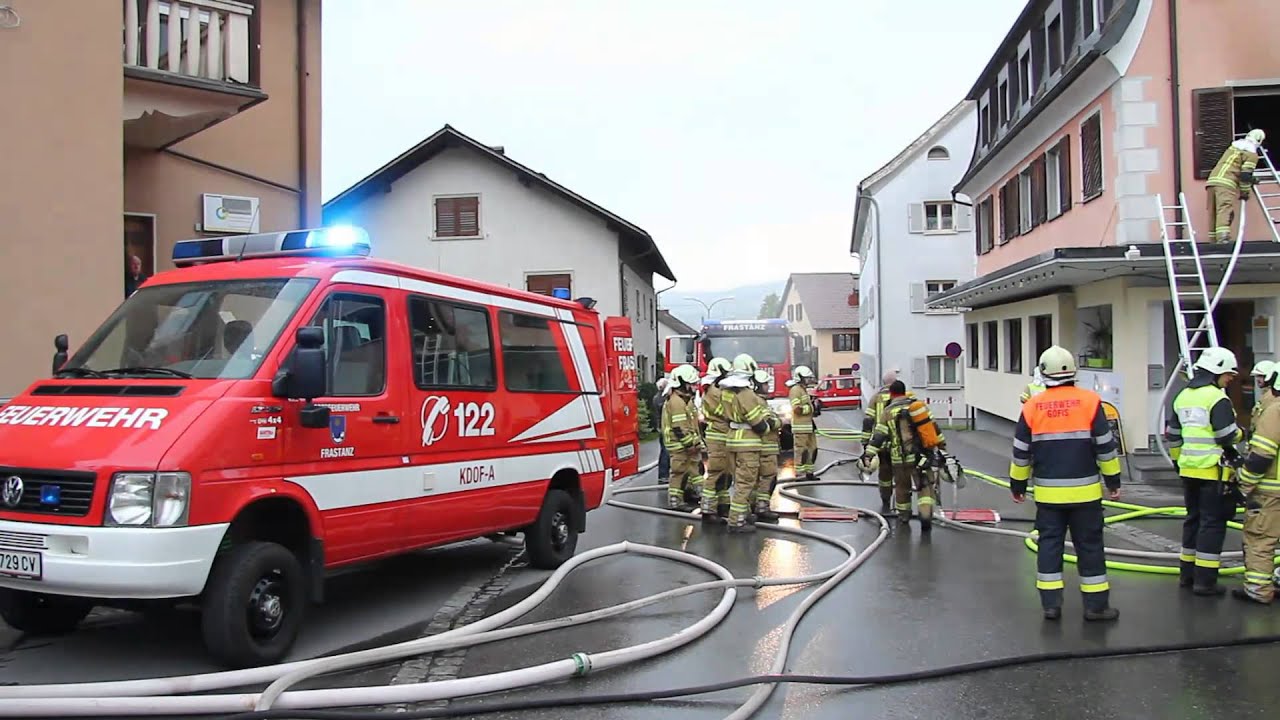 Tote bei Brand in Frastanz: Feuerwehrkommandant Martin Schmid zum Einsatz