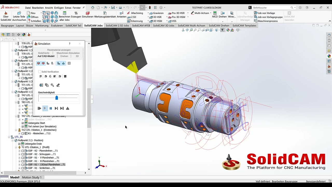 SolidCAM CLX