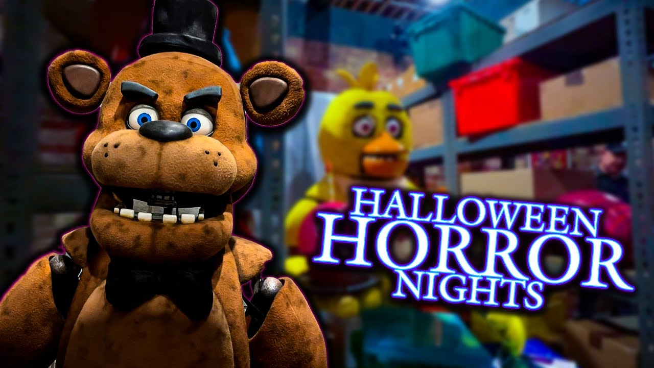 Halloween Horror Nights 2025 UPDATE SNEAK PEEK AT FIVE NIGHTS AT FREDDYS!
