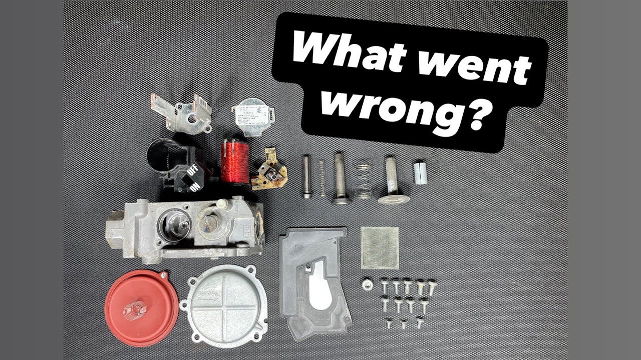 Furnace Gas Valve Teardown | White Rodgers 36J52-510