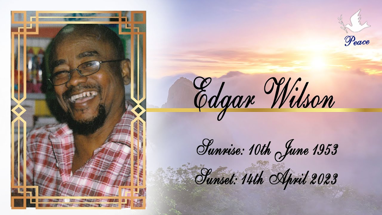 Funeral Tribute Service Of Edgar Wilson