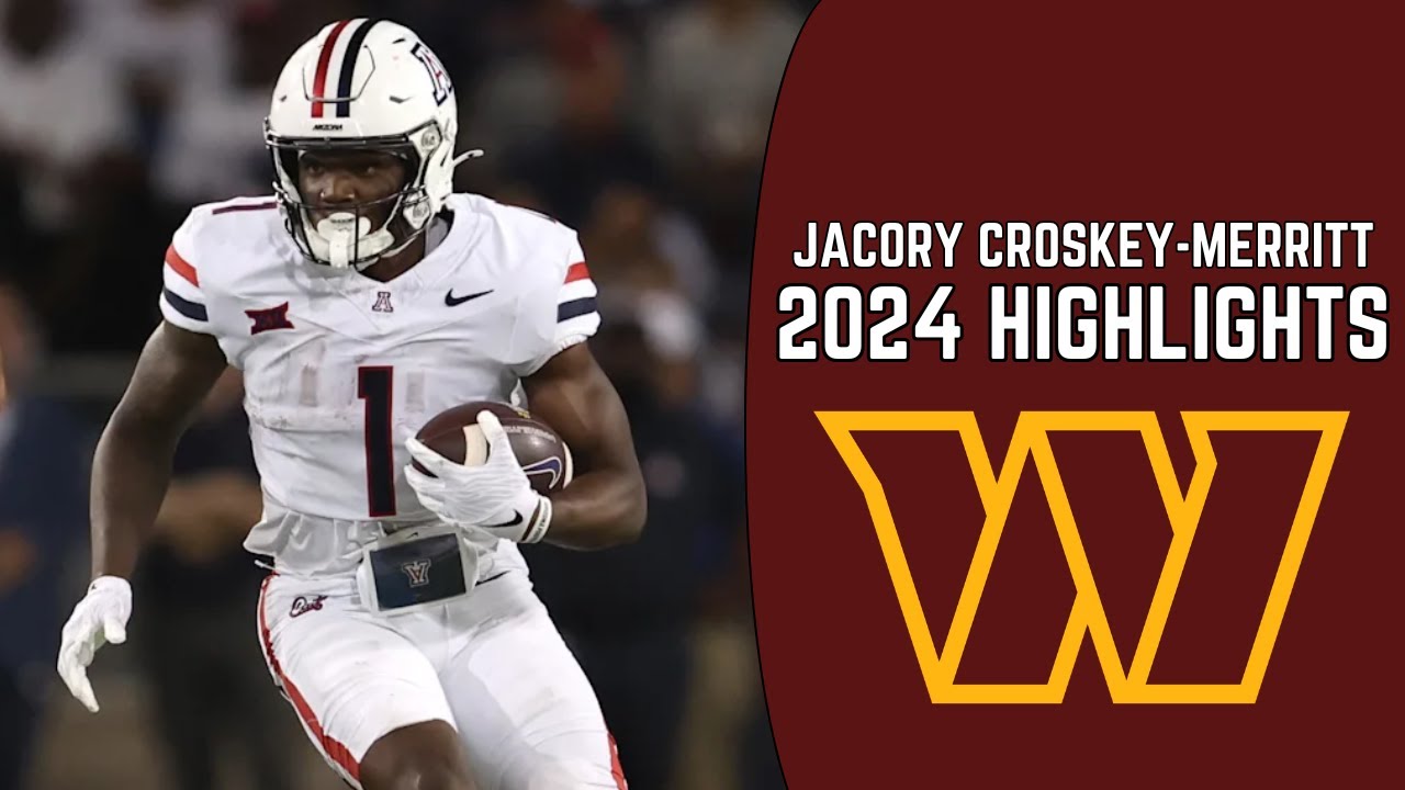 Jacory Croskey-Merritt Highlights 🔥 | Welcome to the Commanders