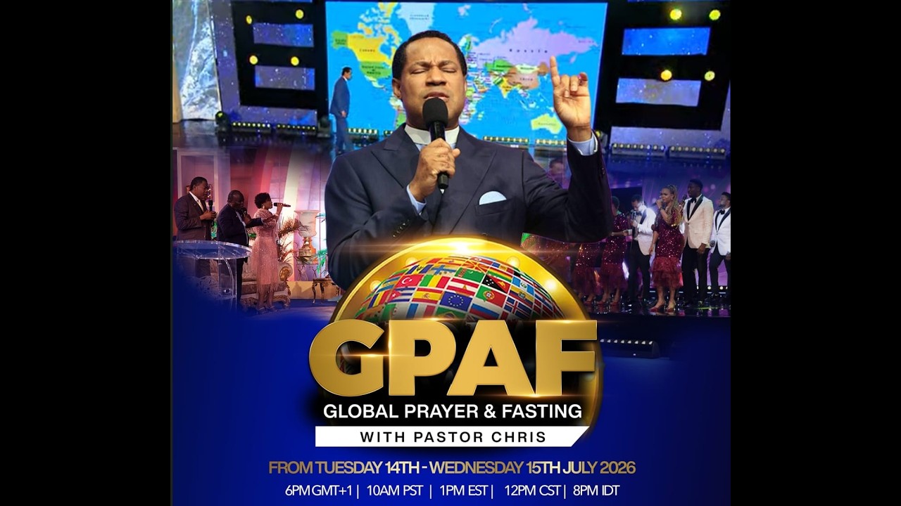 LIVE: DAY 2 - JULY GLOBAL DAY OF PRAYER AND FASTING WITH PASTOR CHRIS