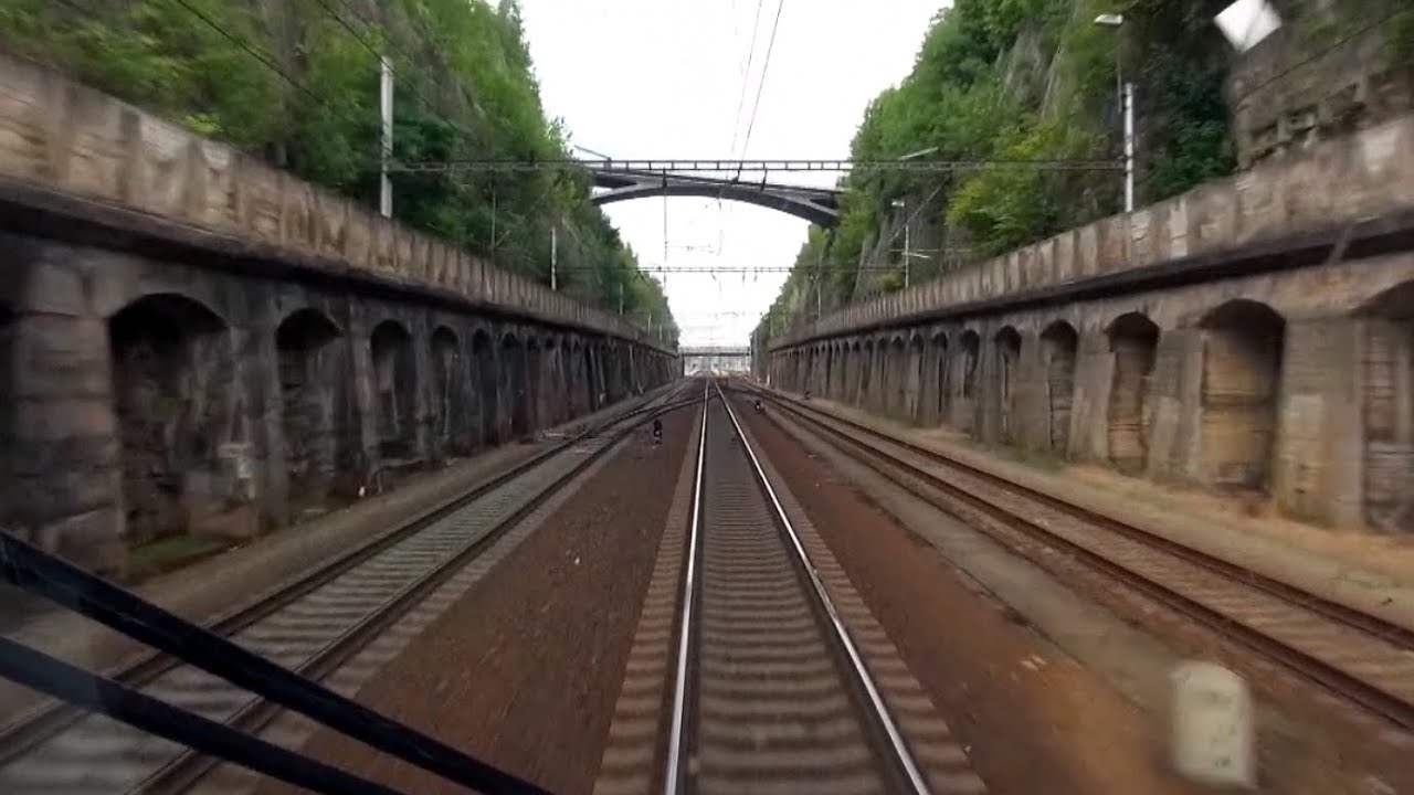 Cabview Pendolino 680 001 Ostrava hl.n. - Praha hl.n.