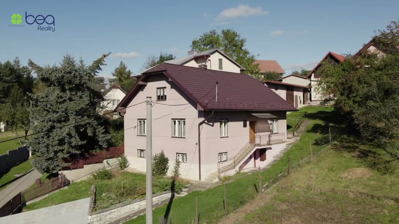 PREDANÉ: Rodinný dom Domaňovce, veľká garáž, hospodárska budova,  záhrada