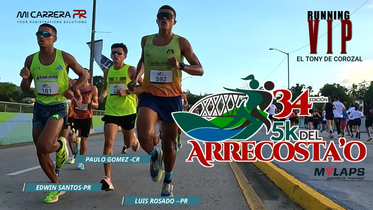 5K del Arrecosta'o 34ta Edición Trujillo Alto Puerto Rico V7Chapter47   [INCLUYE LLEGADAS]