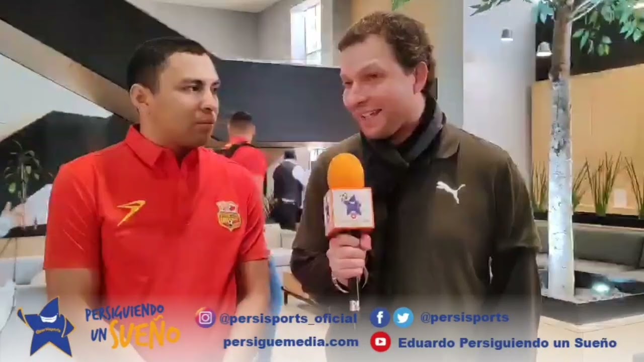 ENTREVISTA JEFFERSON MONTERO LEYENDAS DEL MORELIA VS BARCA LEGENDS