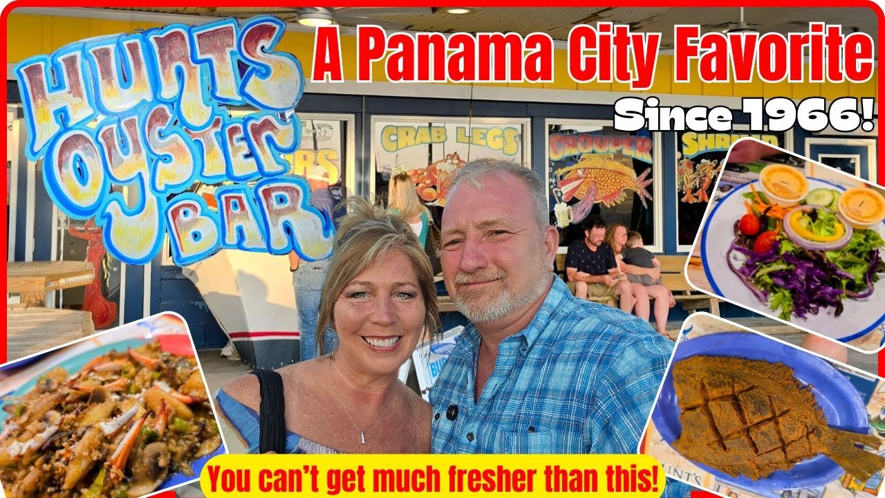 Hunt’s Oyster Bar Review! 🦪 Panama City Seafood Classic For A Reason!