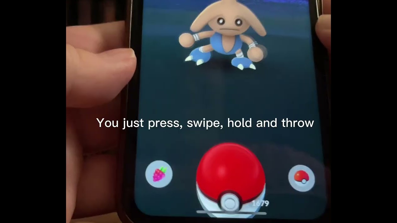 Quick catch in Pokémon go